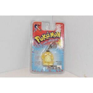 Vintage Pokemon #054 Psyduck Light-Up Keychain Tiger Nintendo 1998 NIB Sealed